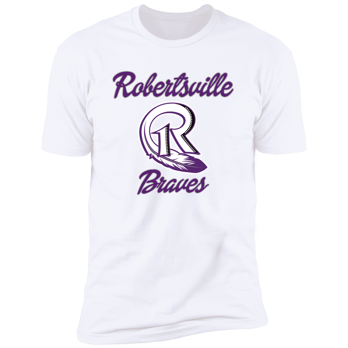 Robertsville Braves - Adult Premium T-Shirt