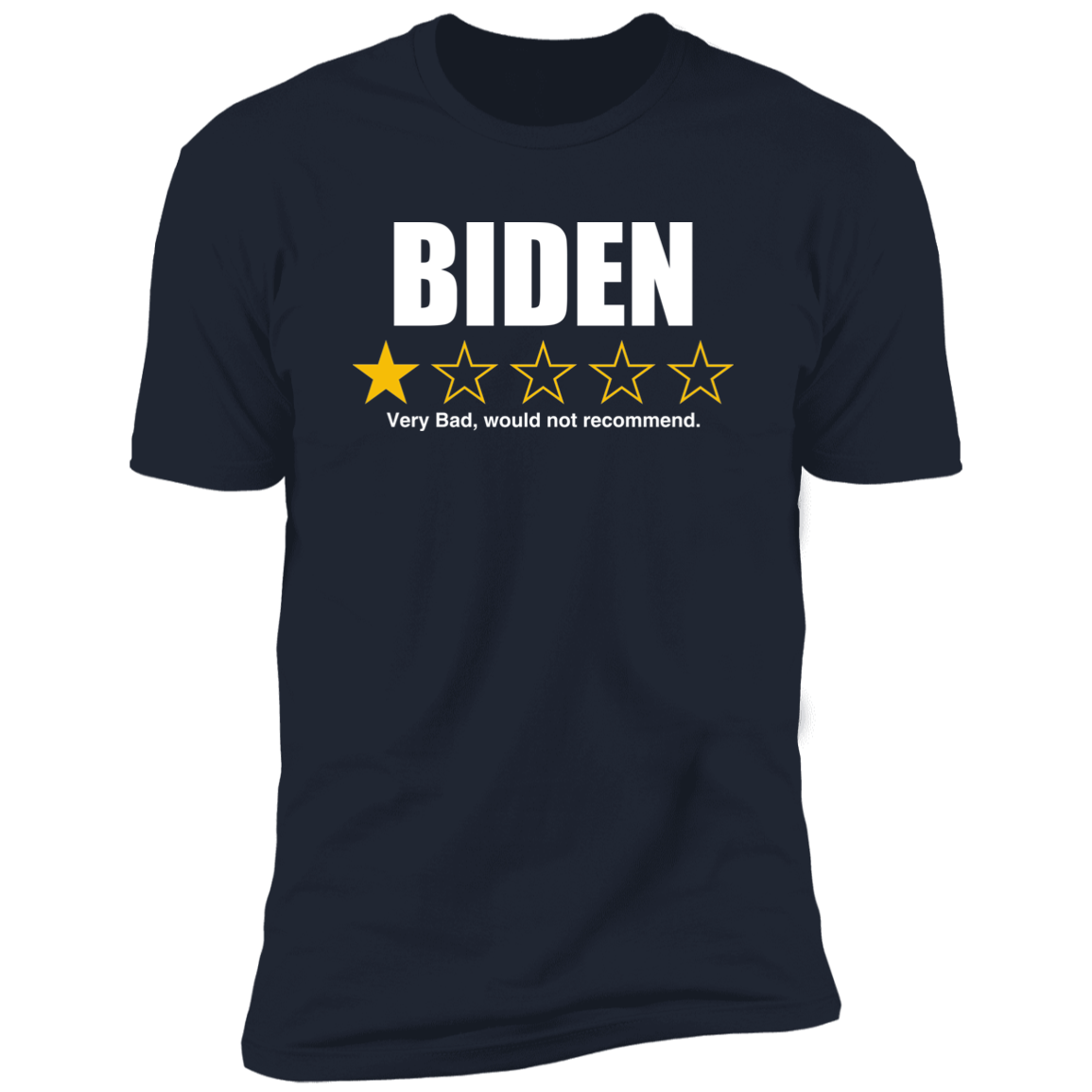 BIDEN - 1 Star Rating, Very Bad Not Recommended