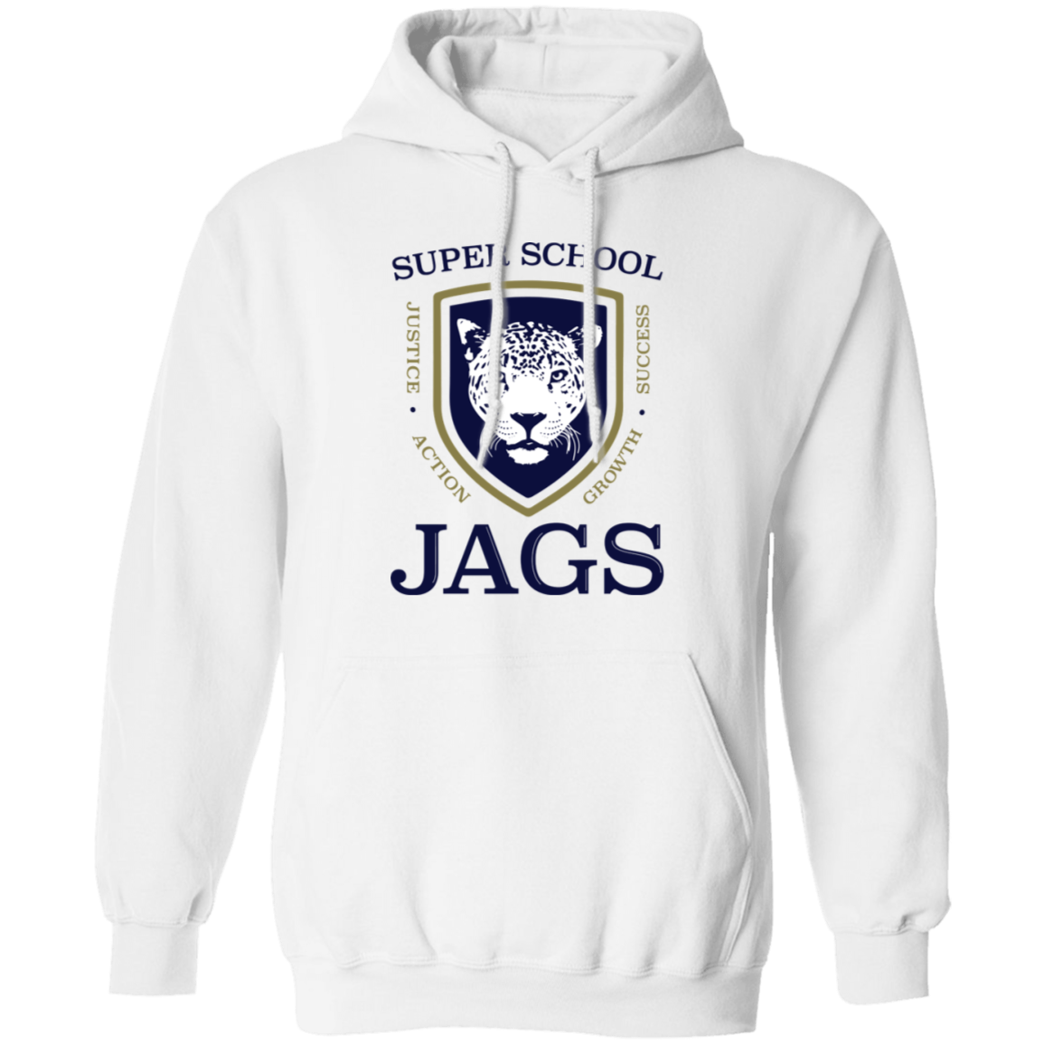 Pullover Hoodie Youth & Adult - Super School