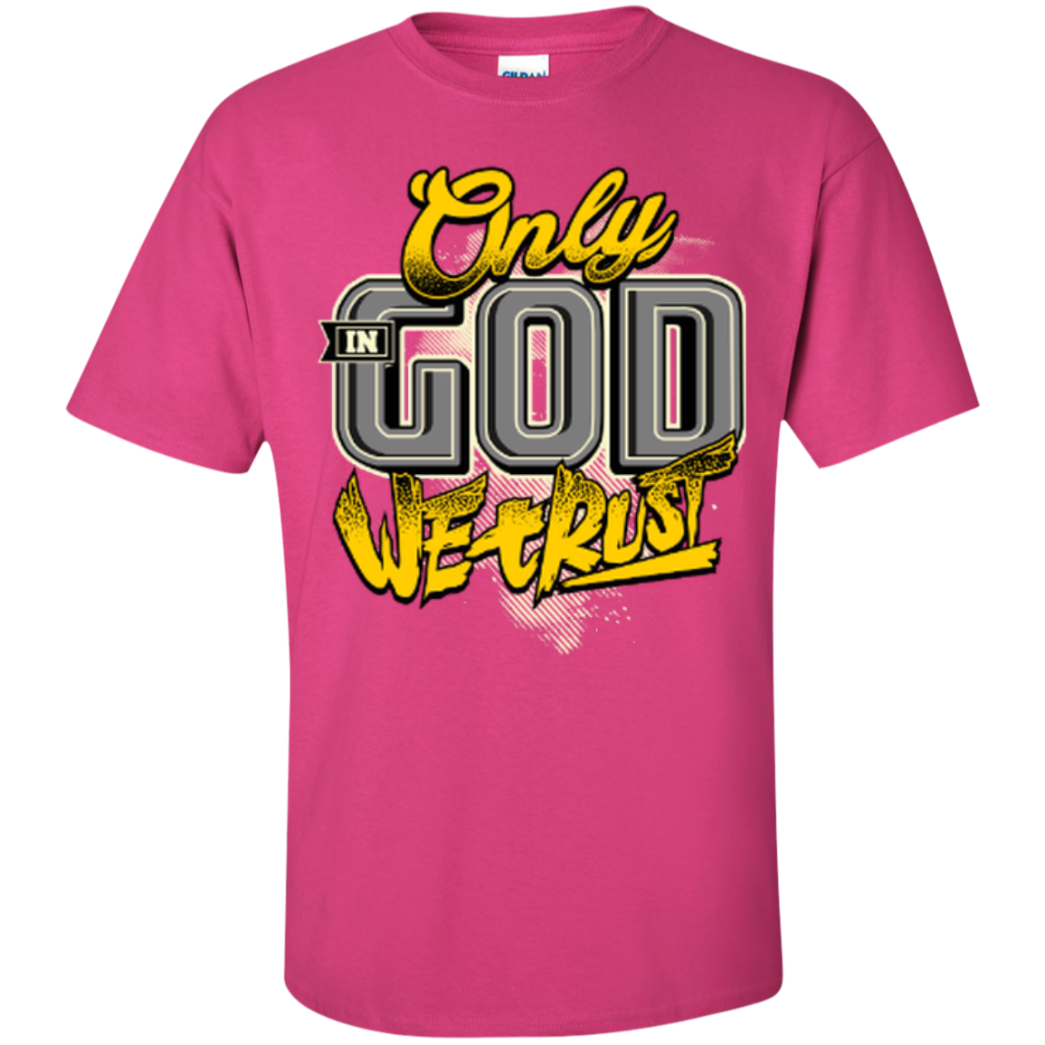 Only In God We Trust - Apostolic Images - Cotton T-Shirt - Kick Merch - 11