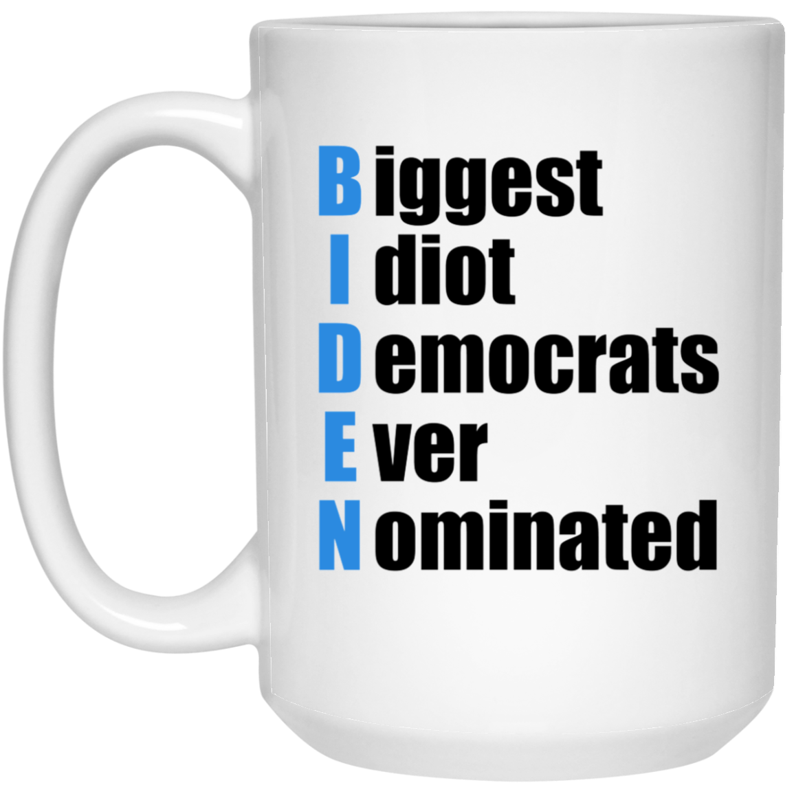 Biggest Idiot Democrats Ever Nominated - MUGS