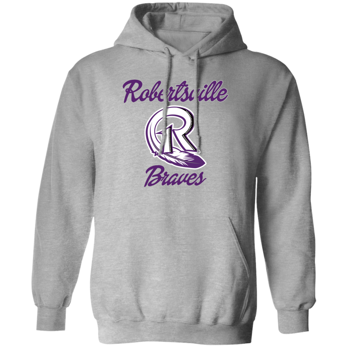 Robertsville Braves - Adult Pullover Hoodie