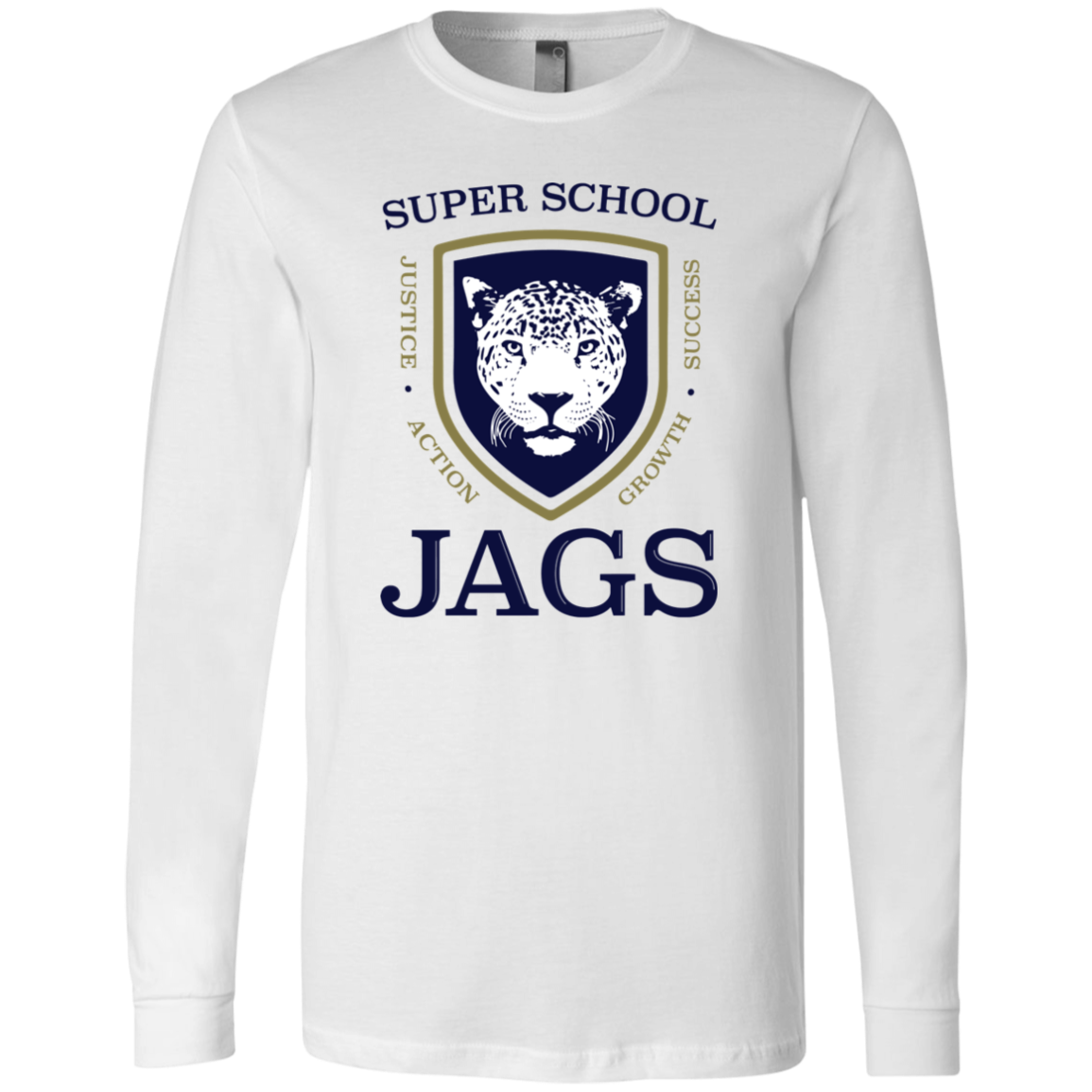Adult Long Sleeve Soft Shirt - Super School