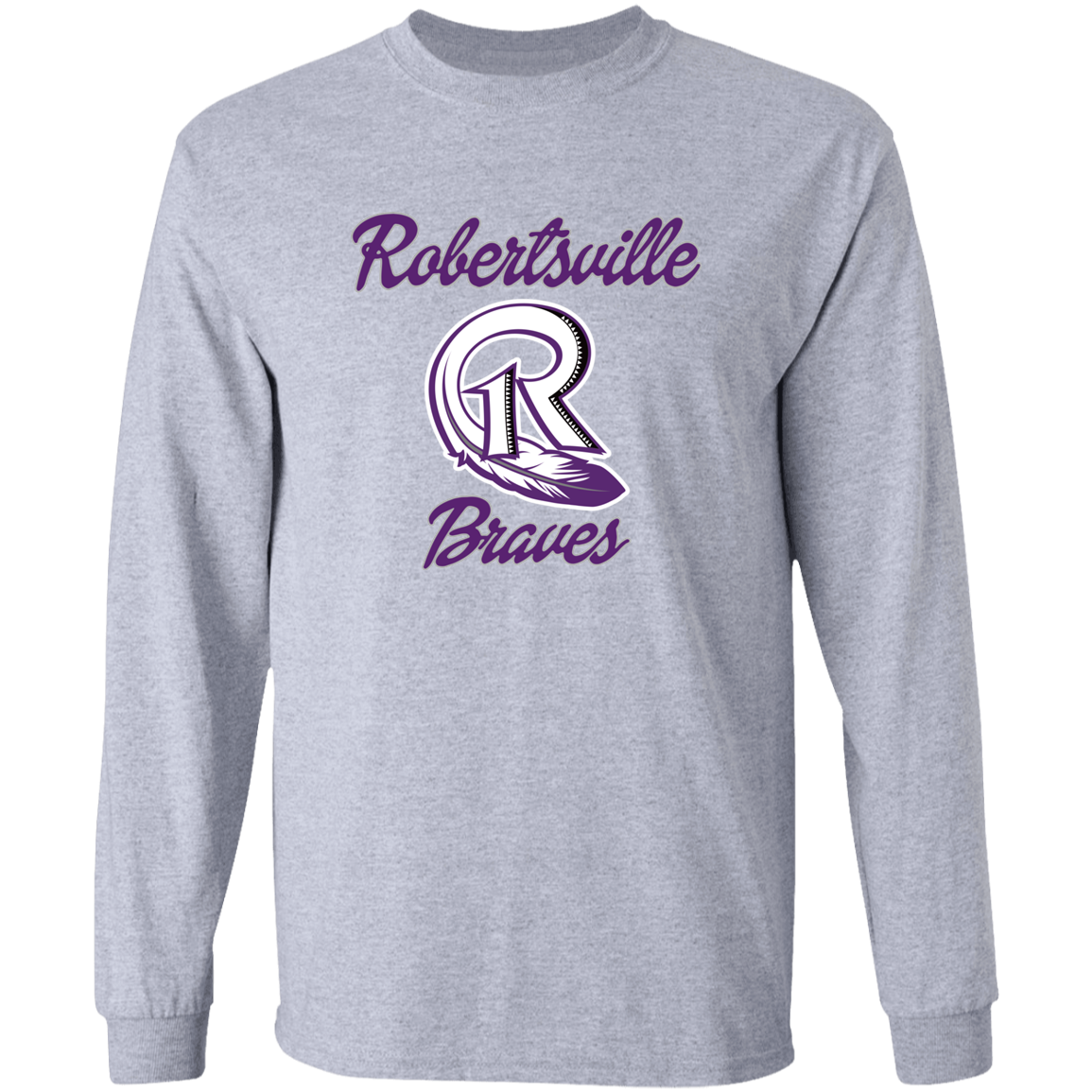 Robertsville Braves - Adult Long Sleeve Shirt
