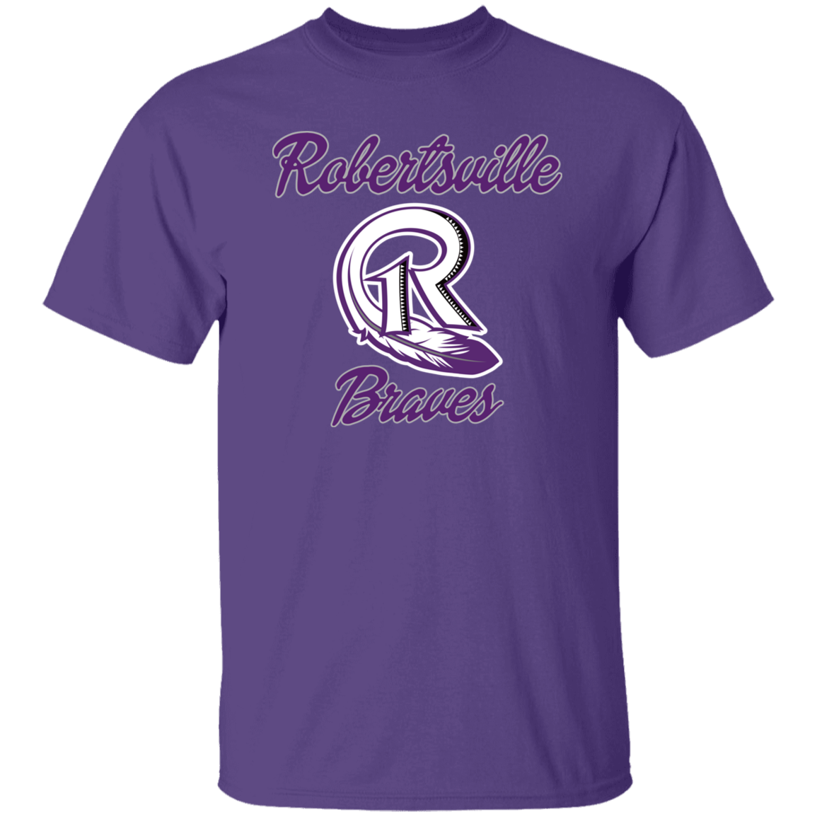 Robertsville Braves - Adult Basic T-Shirt