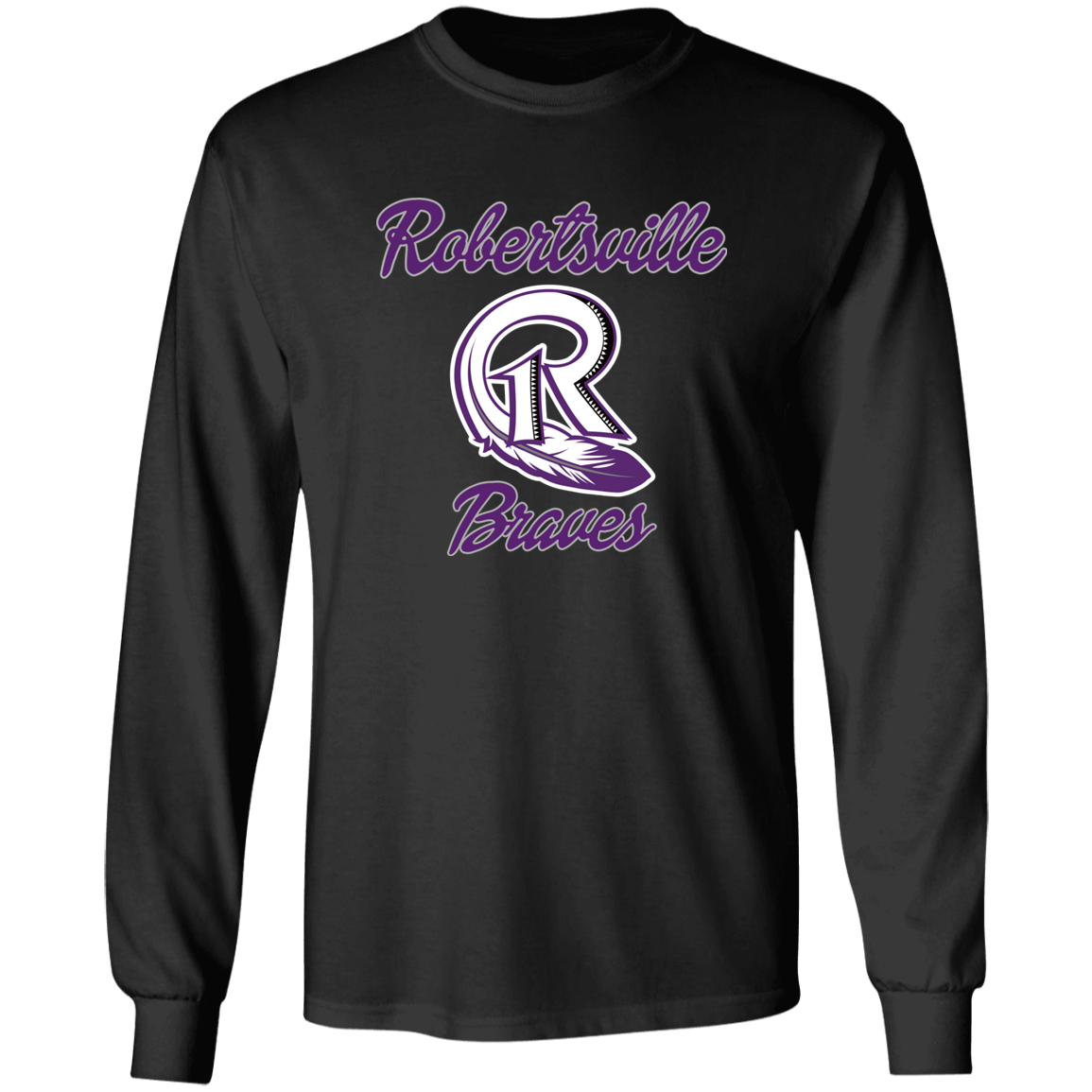 Robertsville Braves - Adult Long Sleeve Shirt
