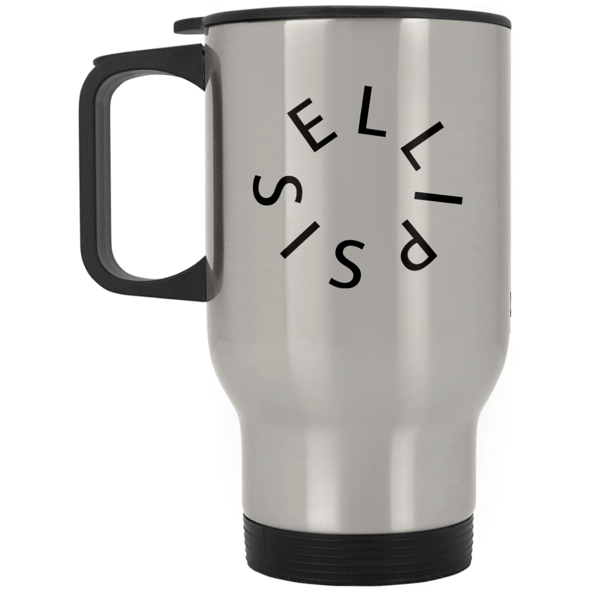 ESM Silver Stainless Travel Mug