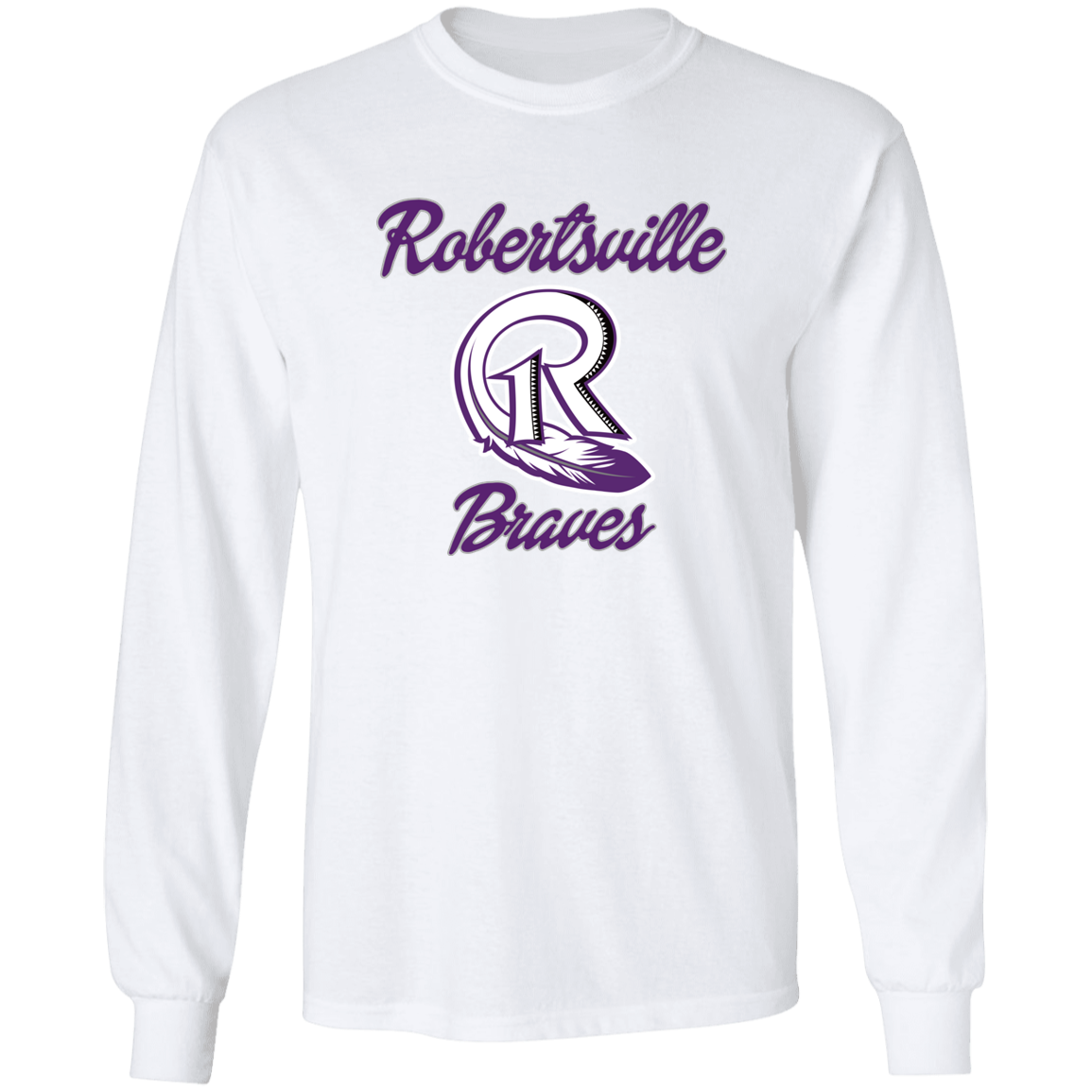Robertsville Braves - Adult Long Sleeve Shirt