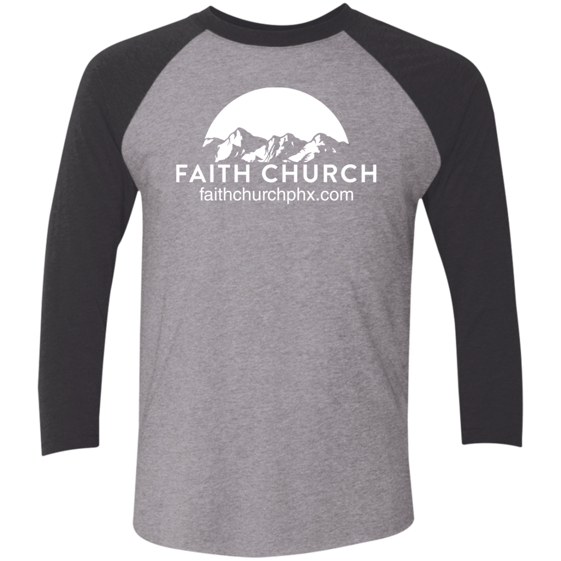 Faith Church - Tri-Blend Raglan Shirt
