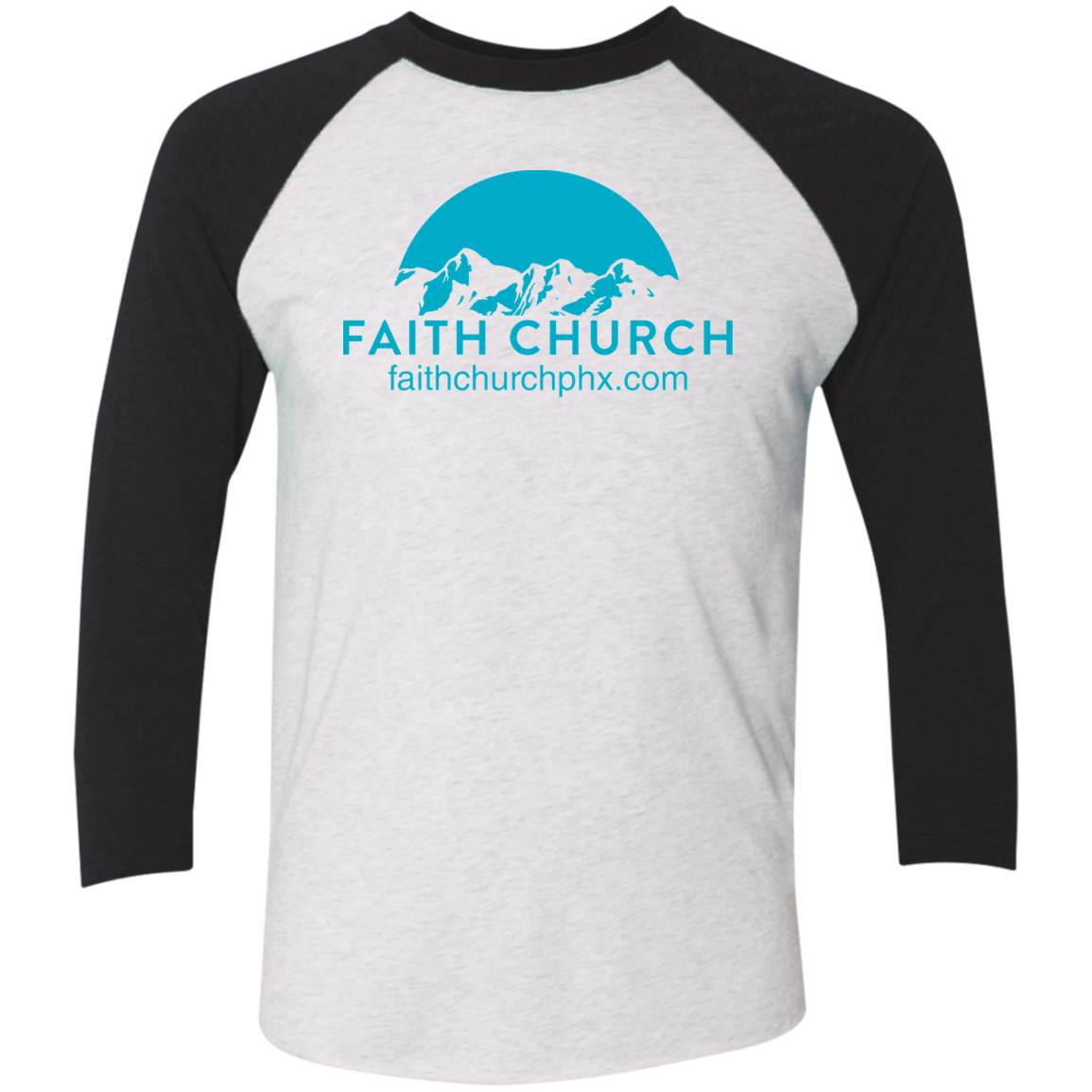 Faith Church - Tri-Blend Raglan Shirt