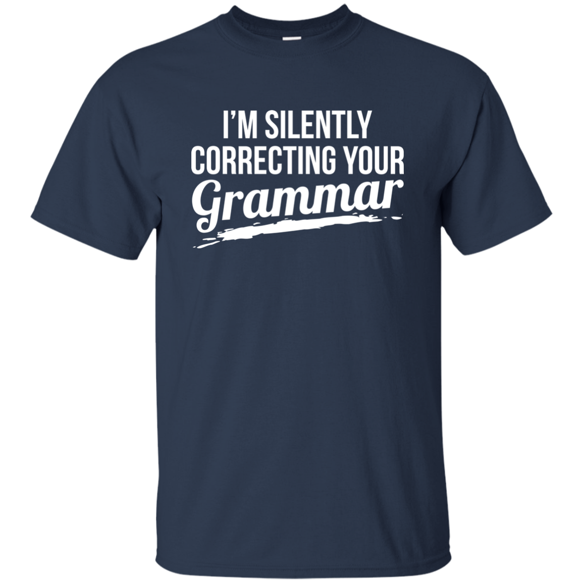 I'm Silently Correcting Your Grammar