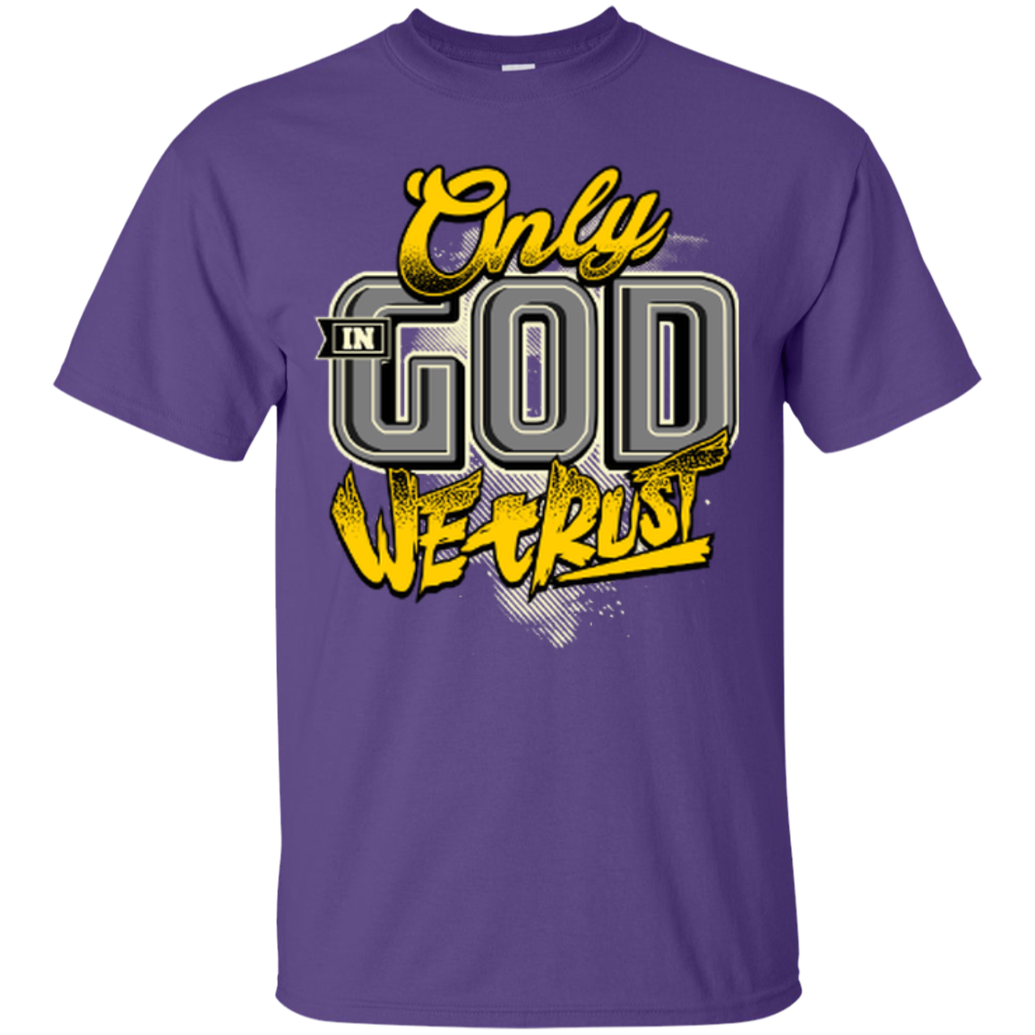 Only In God We Trust - Apostolic Images - Cotton T-Shirt - Kick Merch - 4