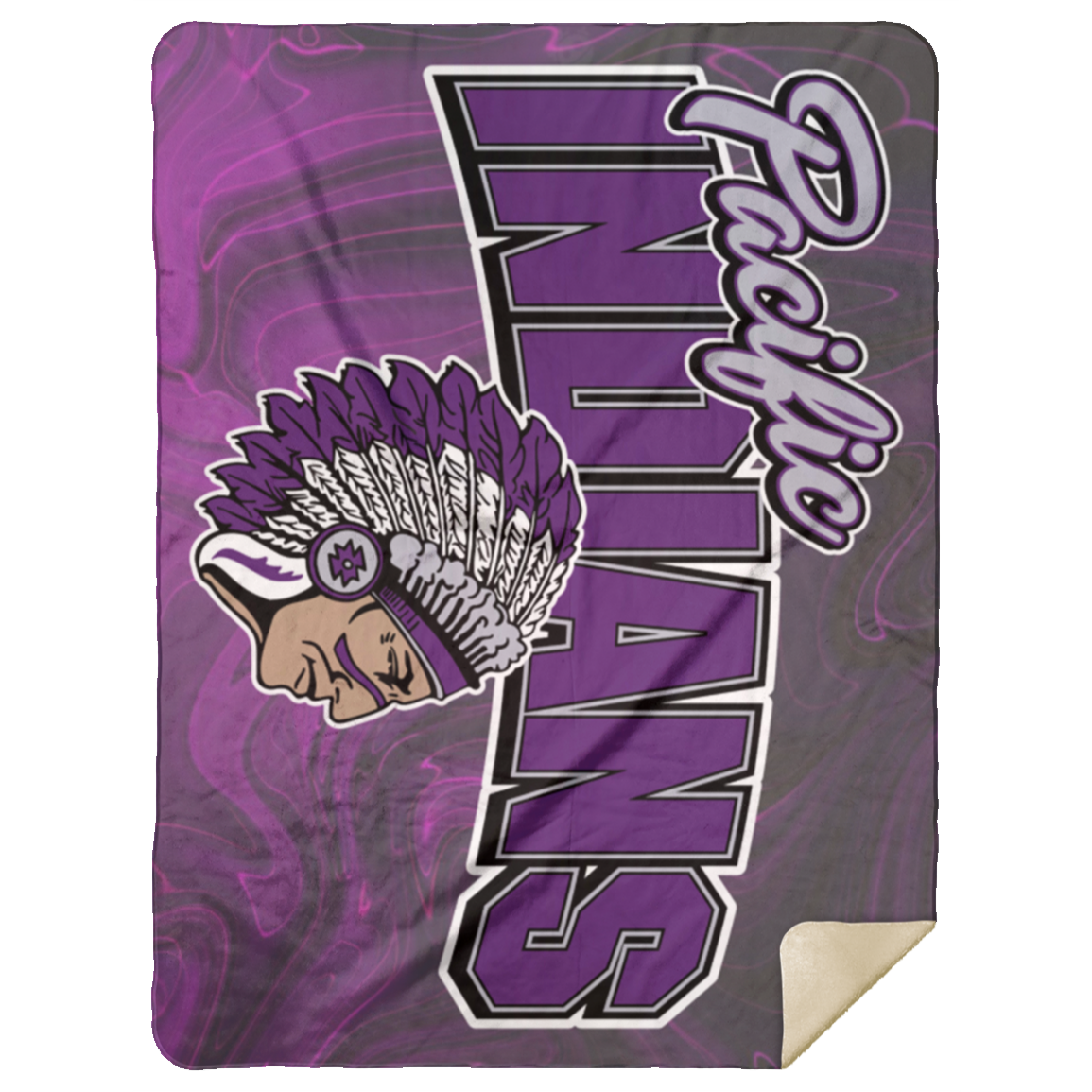 Pacific Indians - Sherpa Blankets