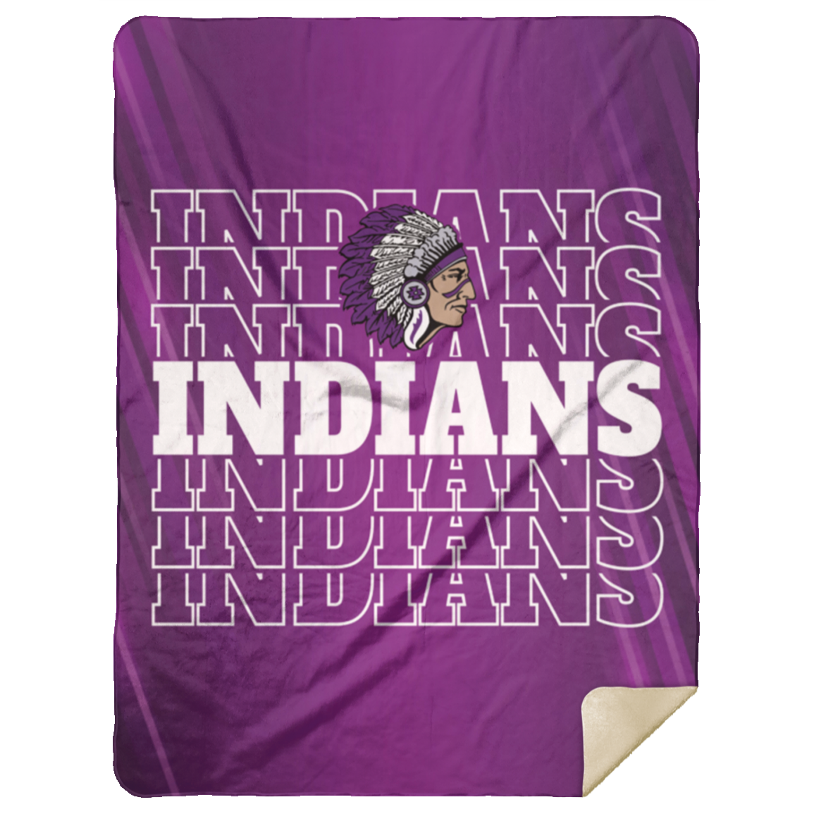 Pacific Indians - Sherpa Blankets