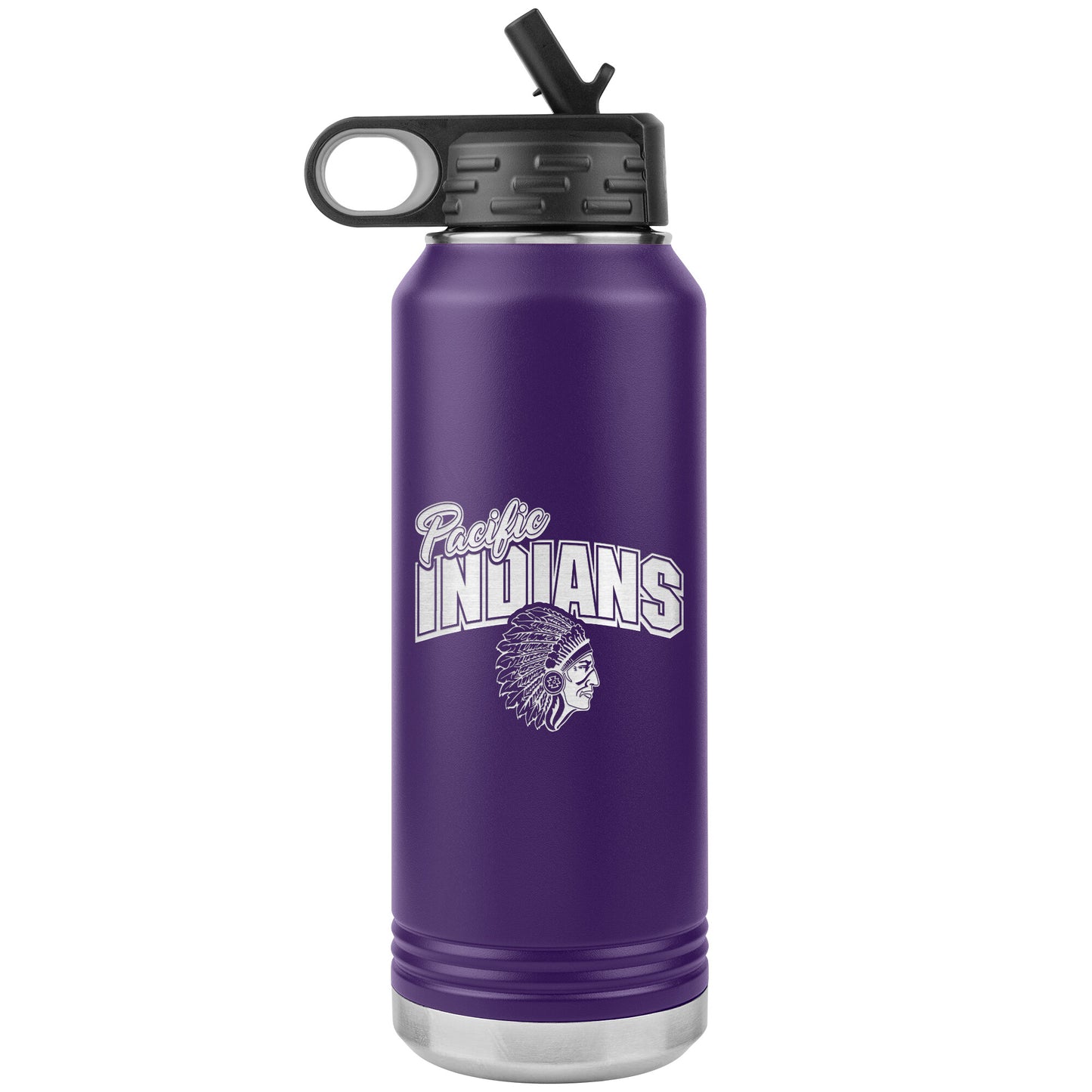 Pacific Indians Design 3 - 32oz Water Bottle Tumbler