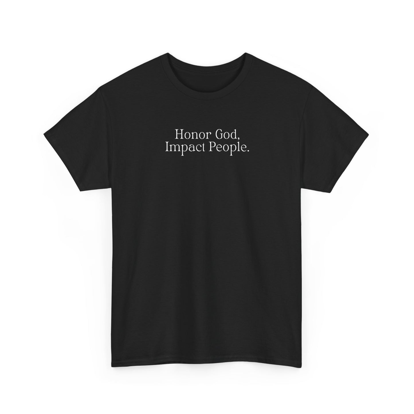 Adult - Honor God, Impact People Basic T-Shirt - FAC Aurora