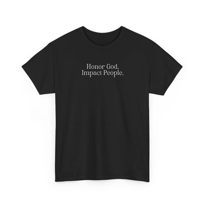 Adult - Honor God, Impact People Basic T-Shirt - FAC Aurora