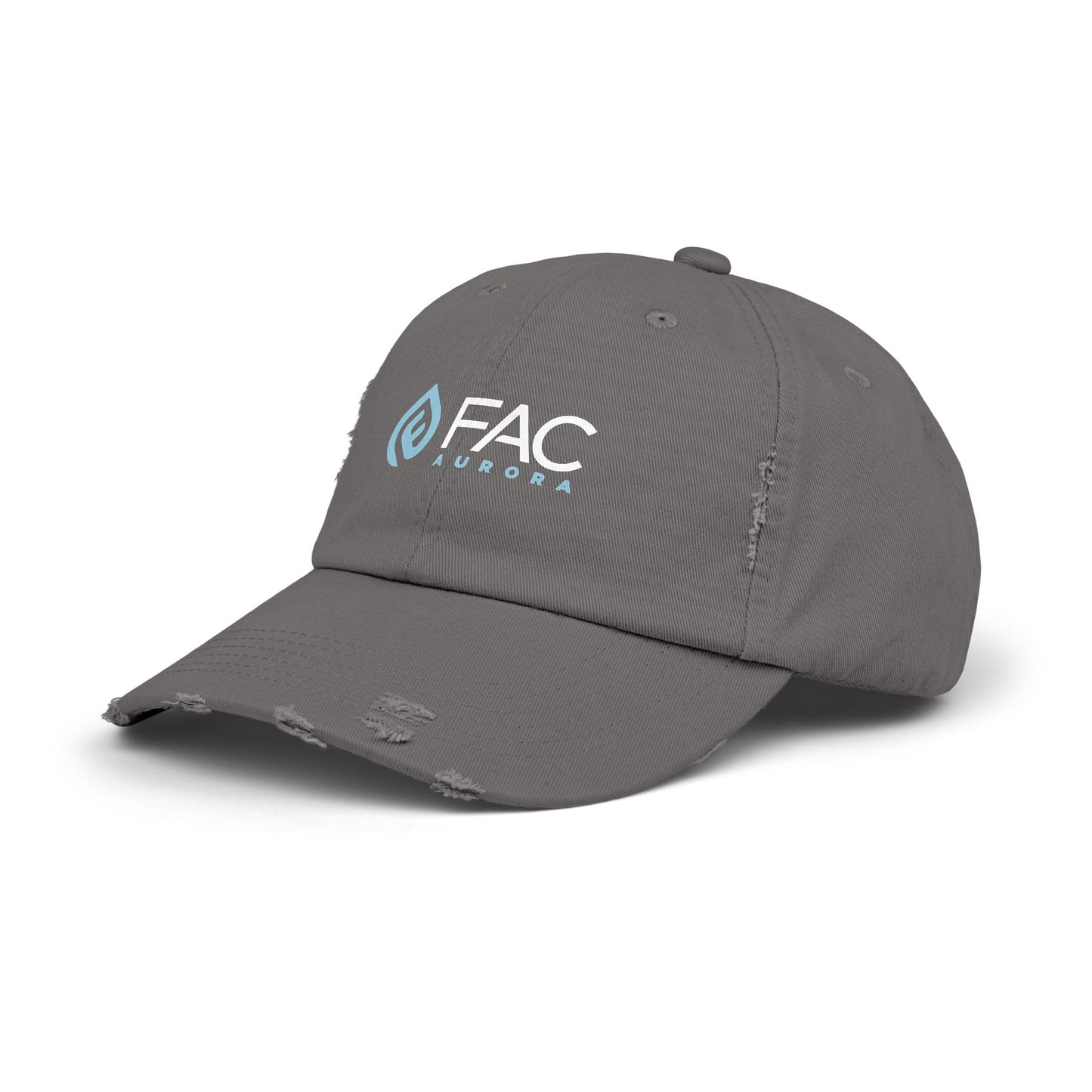 Embroidered Distressed Cap — FAC Aurora