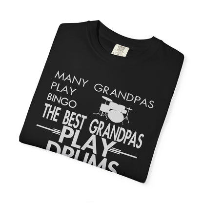 Grandpa Drummer Shirt, Funny Grandpa Drum Tee, Drummer Gift for Grandpa, Percussion T-Shirt, Music Lover Gift, Drum Set Tee for Men
