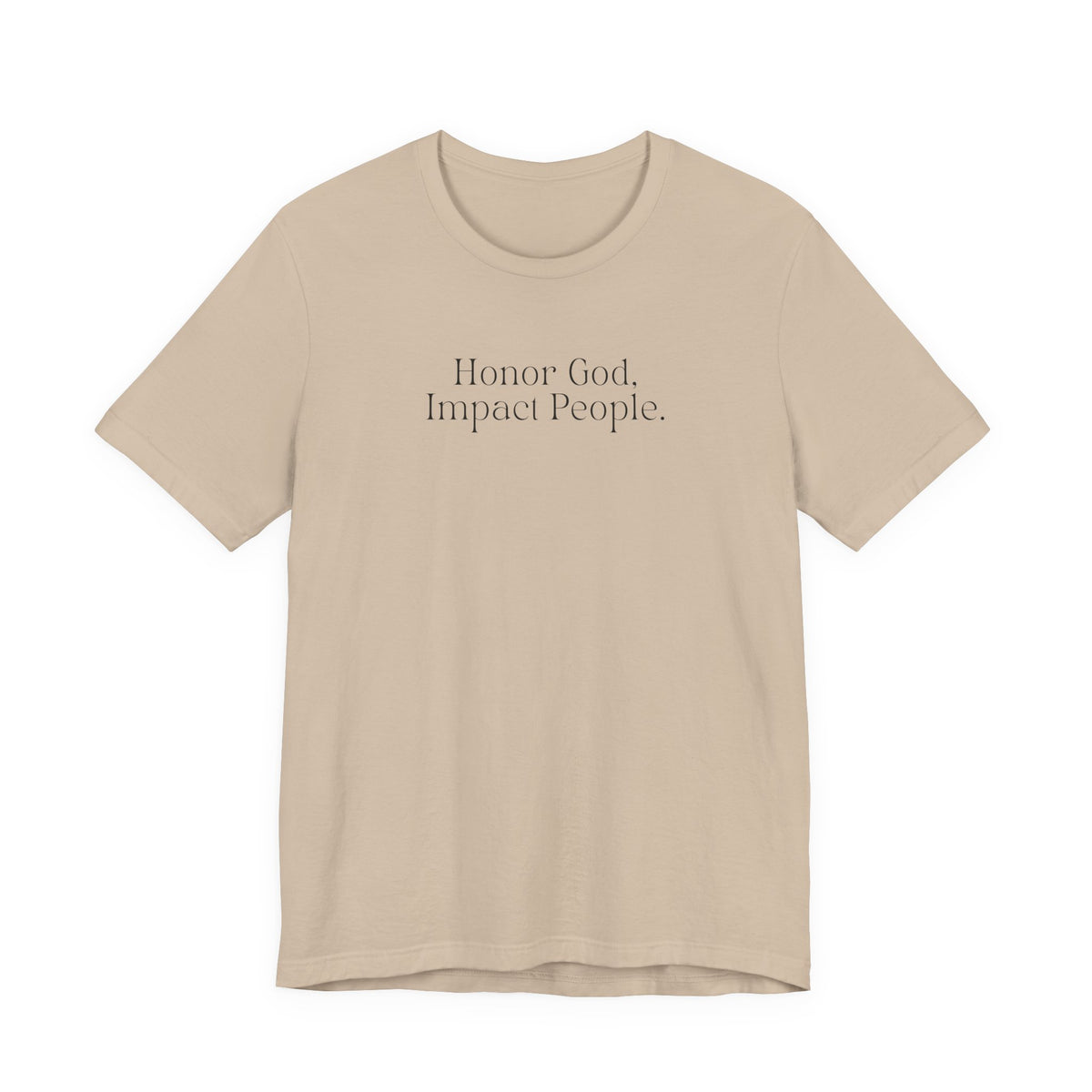 Adult - Premium T-Shirt “Honor God, Impact People” -  FAC Aurora
