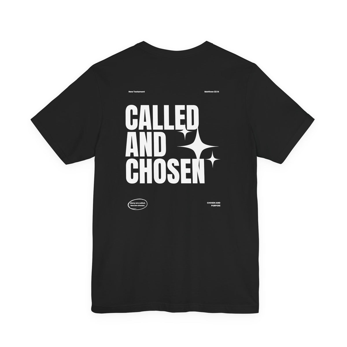 ADULT - Premium tee -  Called & Chosen - BBA