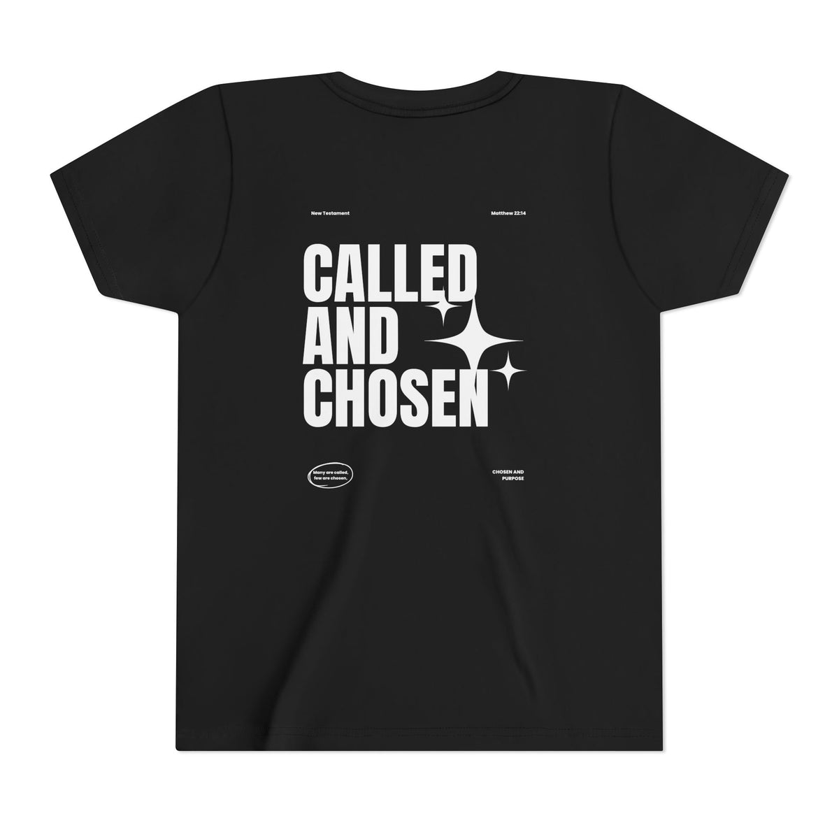 YOUTH - Basic tee - Called & Chosen - BBA