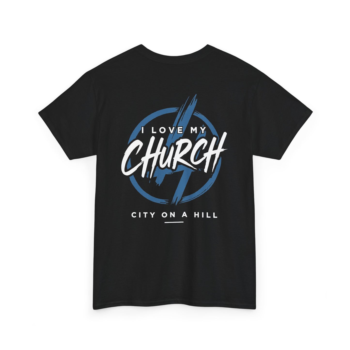 ADULT - I Love My Church Tee - City on a Hill