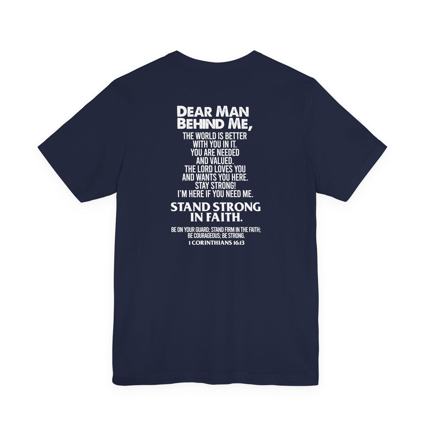 Premium Cotton T-Shirt - The World Needs Man