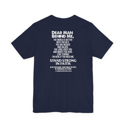 Premium Cotton T-Shirt - The World Needs Man