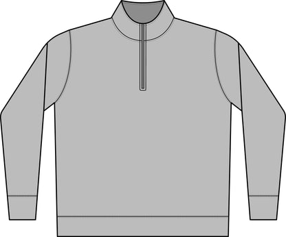 Fleece Quarter-Zip Pullover - ROK Global