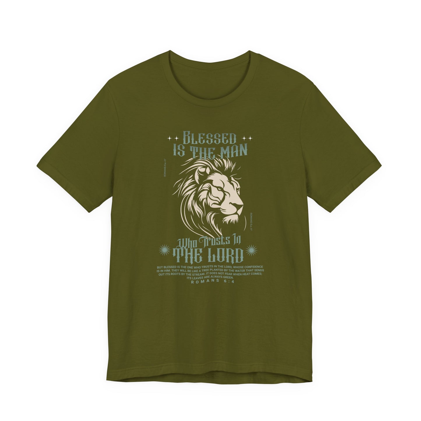 Premium Cotton T-Shirt - Man Up God's Way