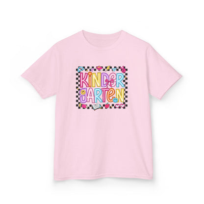 Kindergarten Kids T‑Shirt — Colorful Back-to-School Tee
