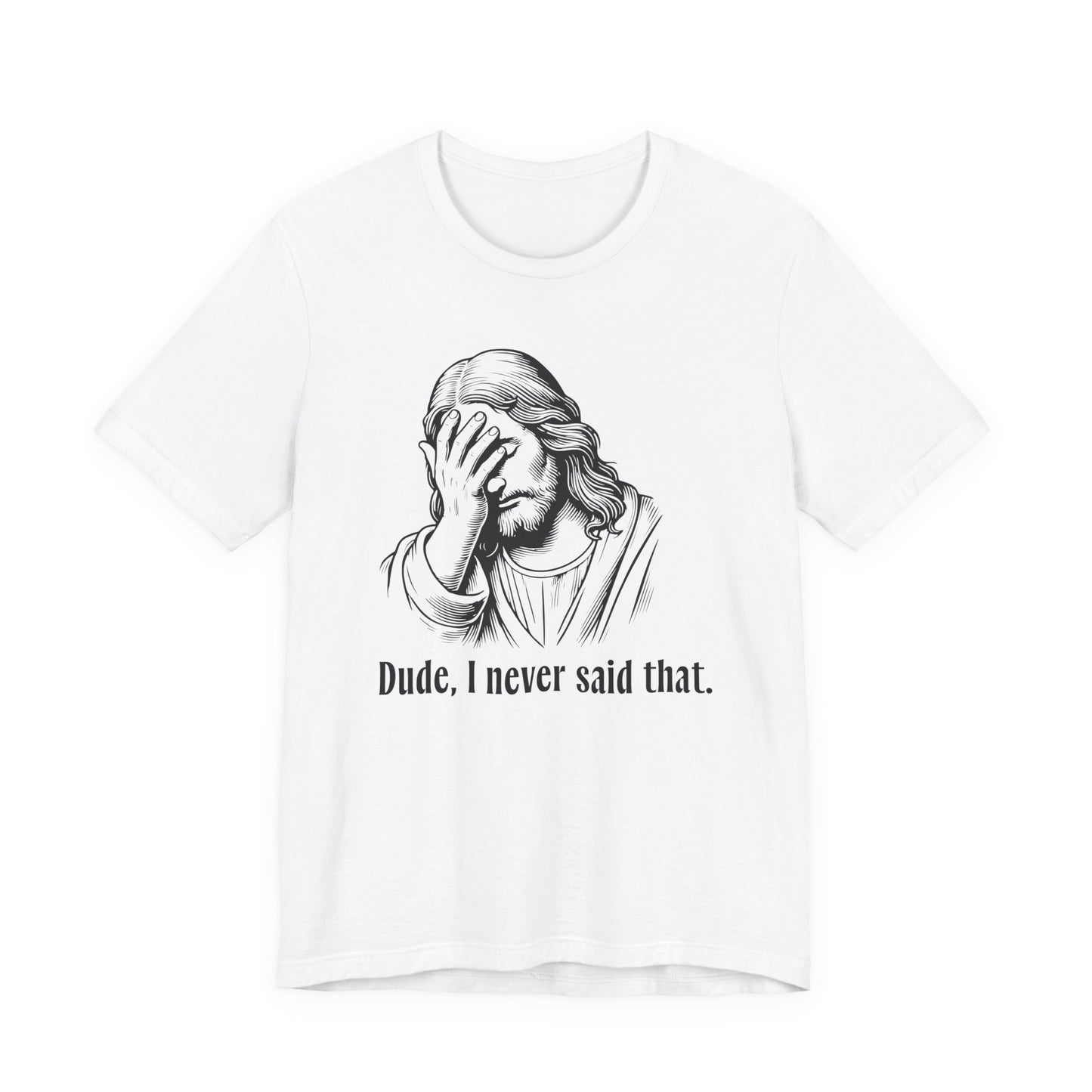 Premium Cotton T-Shirt - Man Up God's Way