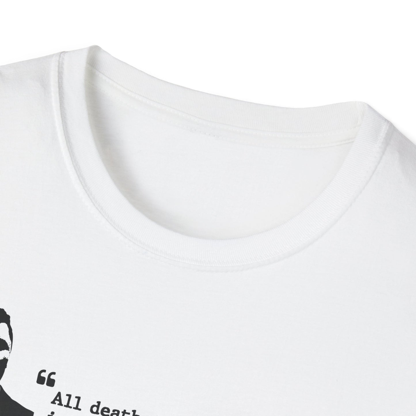 Charlie Kirk Memorial Shirt, All Death Can Do to the Believer Is Deliver Him to Jesus Shirt, Tribute Portrait Tee, Gildan Unisex