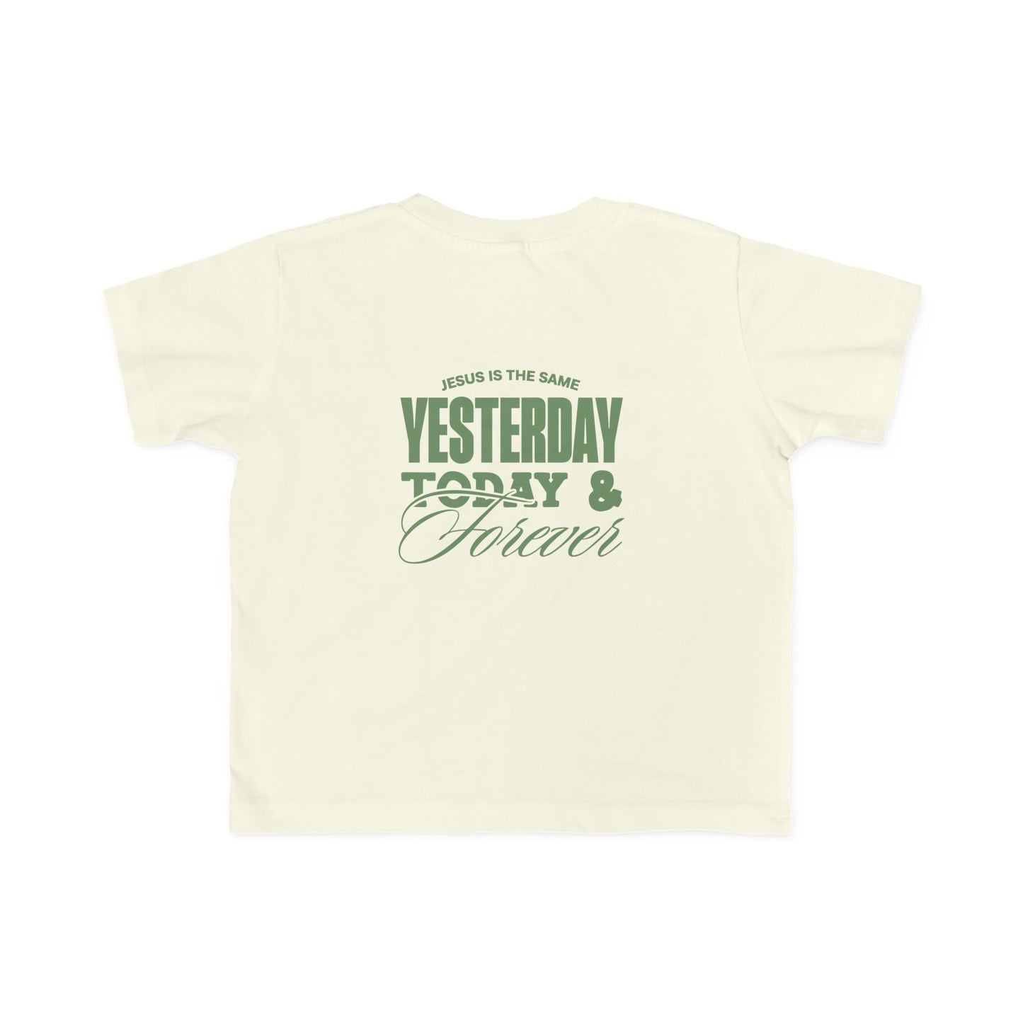 Toddlers - Basic tee - Jesus is the Same - BBA