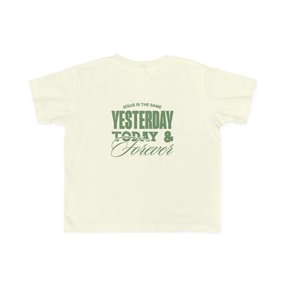 Toddlers - Basic tee - Jesus is the Same - BBA