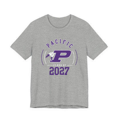 Pacific  2027 Graduation Premium Tee - Pacific Indians