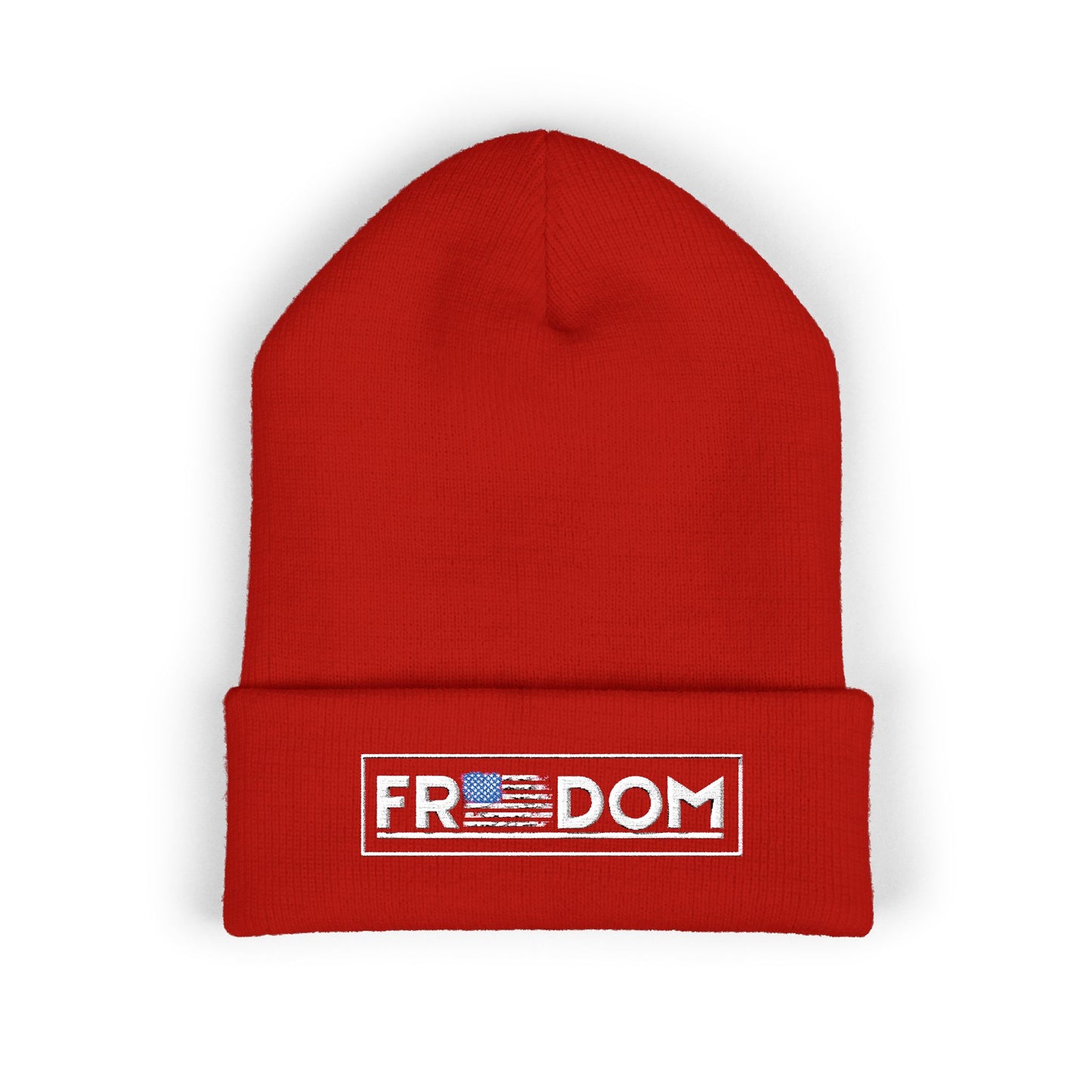 Freedom Embroidered Cuffed Beanie - Freedom Summit