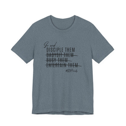 ADULT - Premium Cotton T-Shirt - Disciple Them T-Shirt