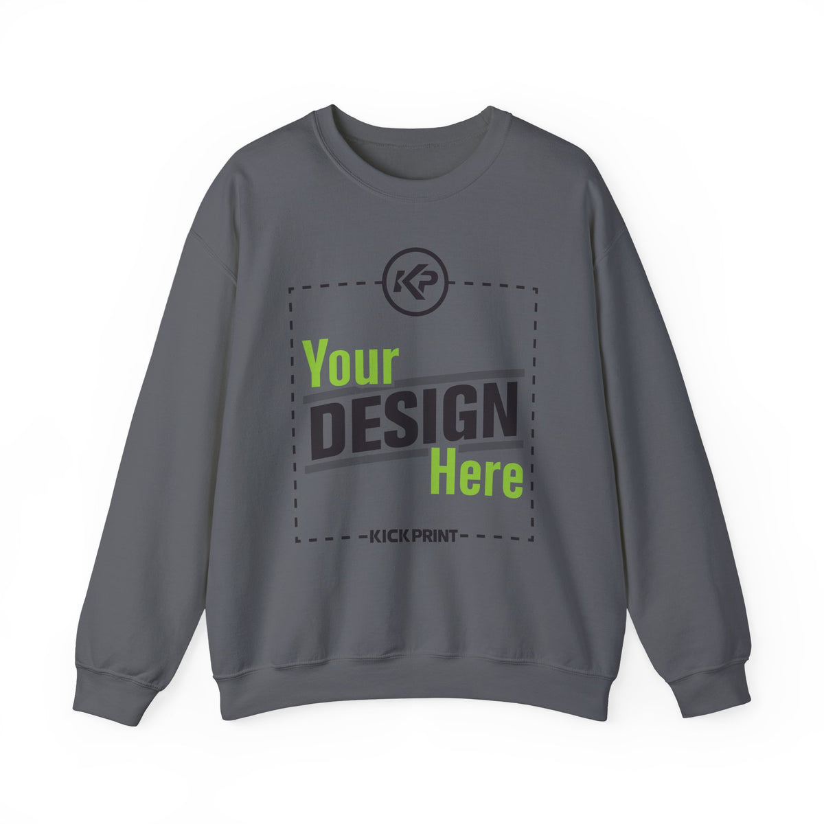 Adult - Basic Crewneck Pullover Sweatshirt