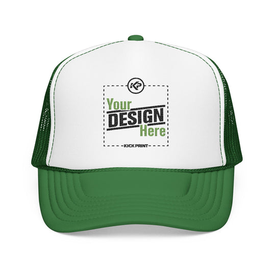 Embroidered Snapback Trucker Cap