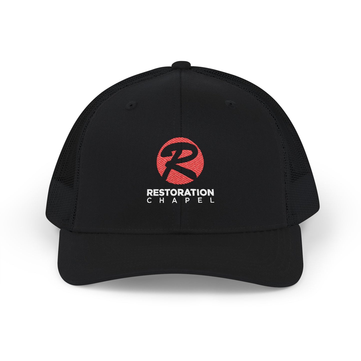 Embroidered Trucker Cap — Restoration Chapel