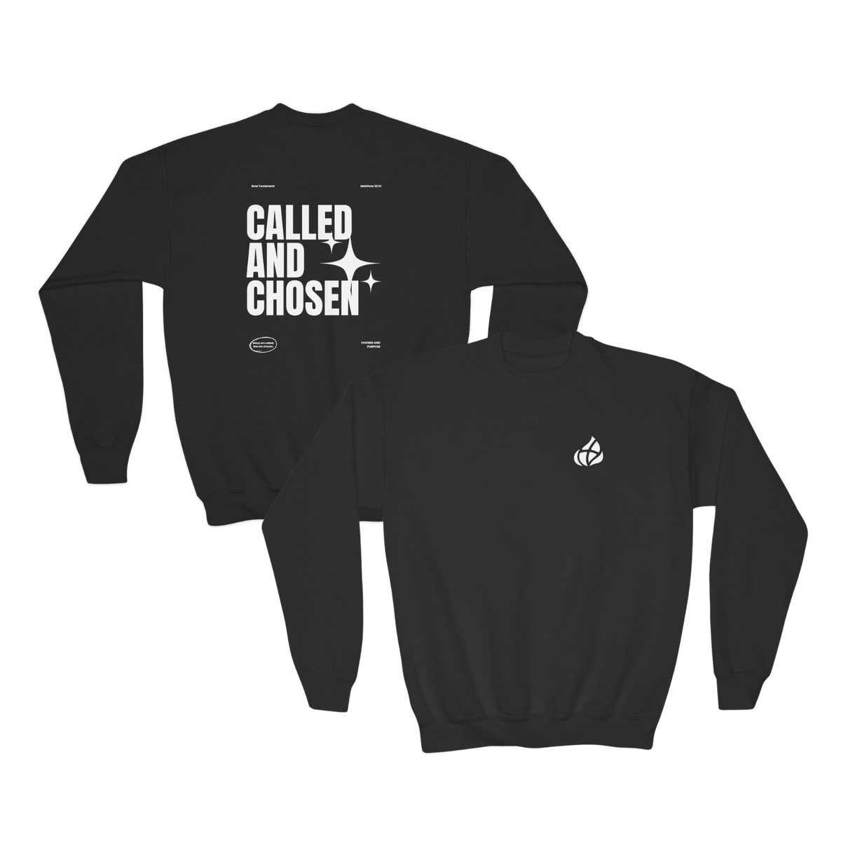YOUTH - Basic Sweatshirt - Called & Chosen - BBA