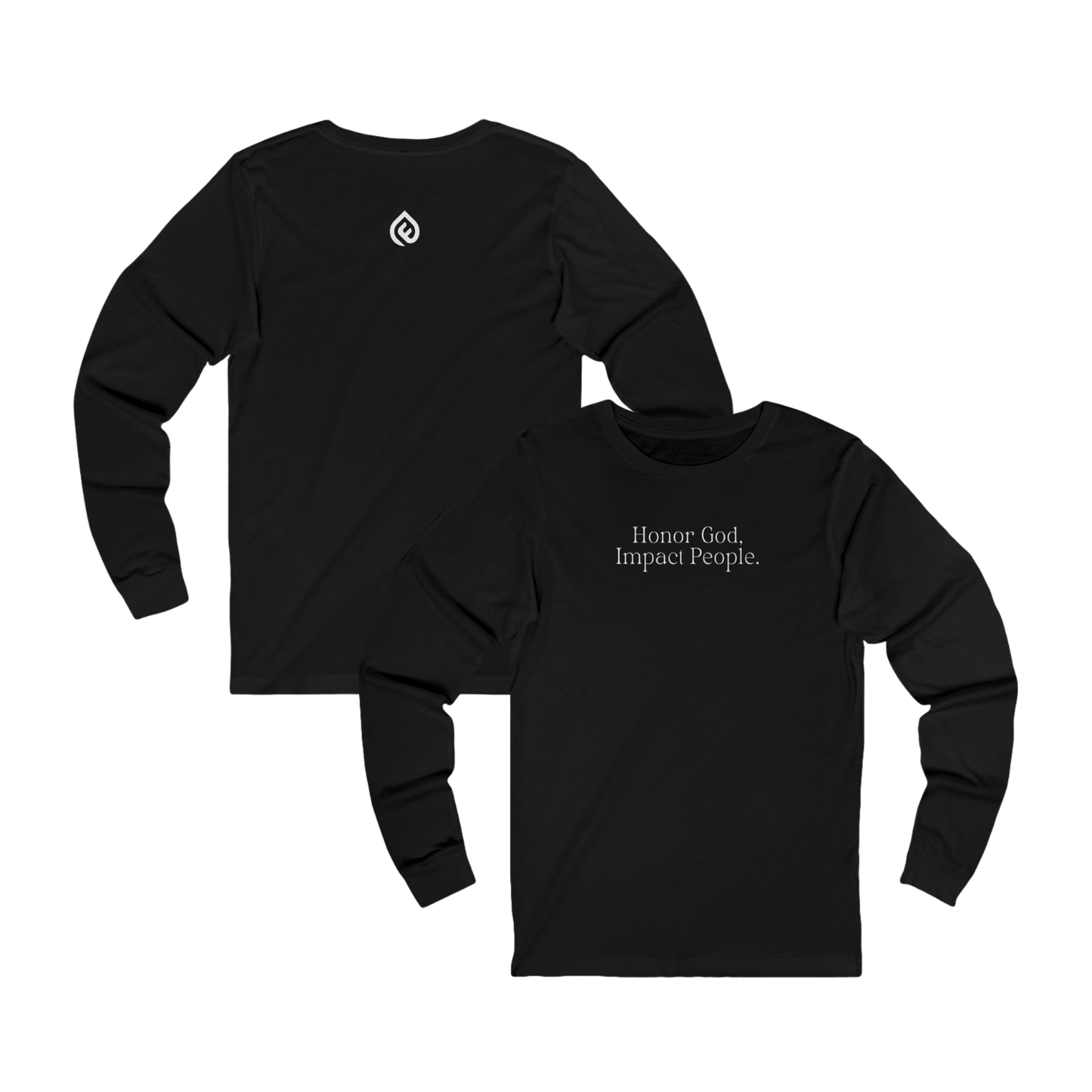 Adult - Premium Long Sleeve Tee Honor God Impact People - FAC Aurora