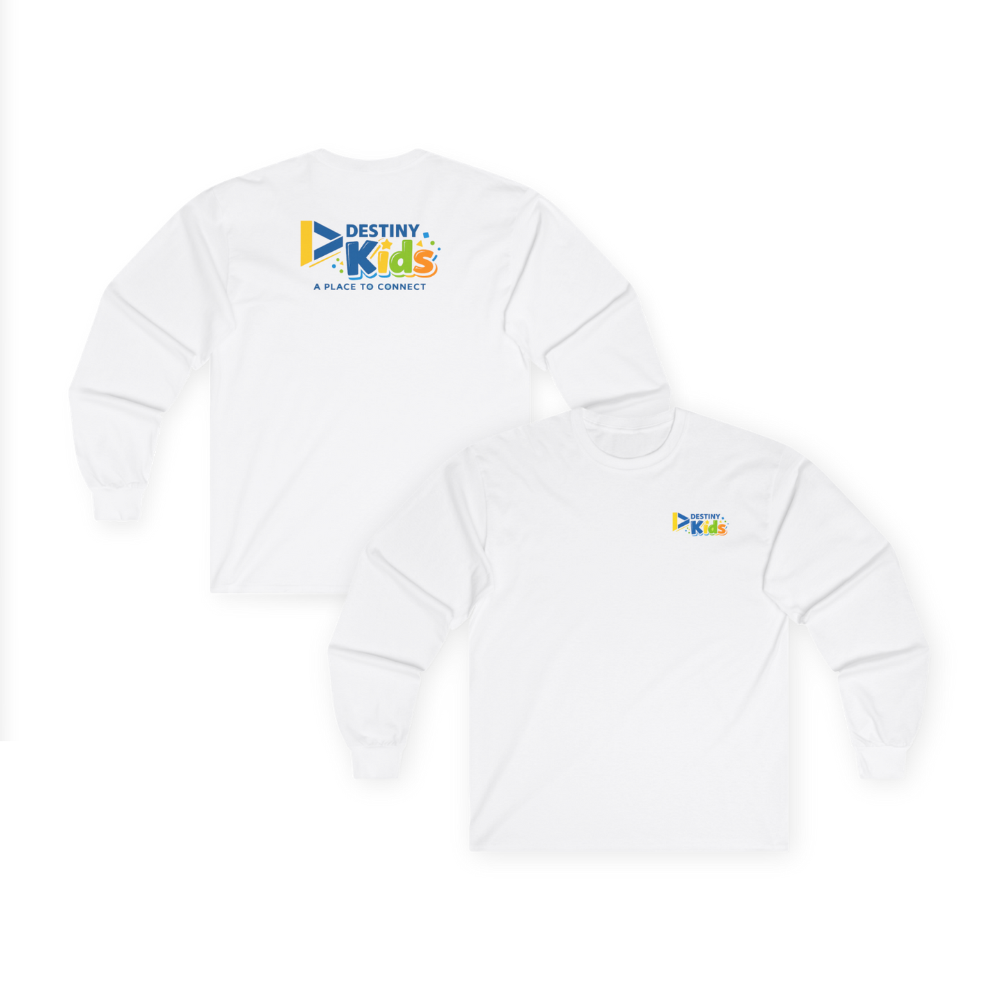 Adult - Basic Long Sleeve  Kids Logo - Destiny Church