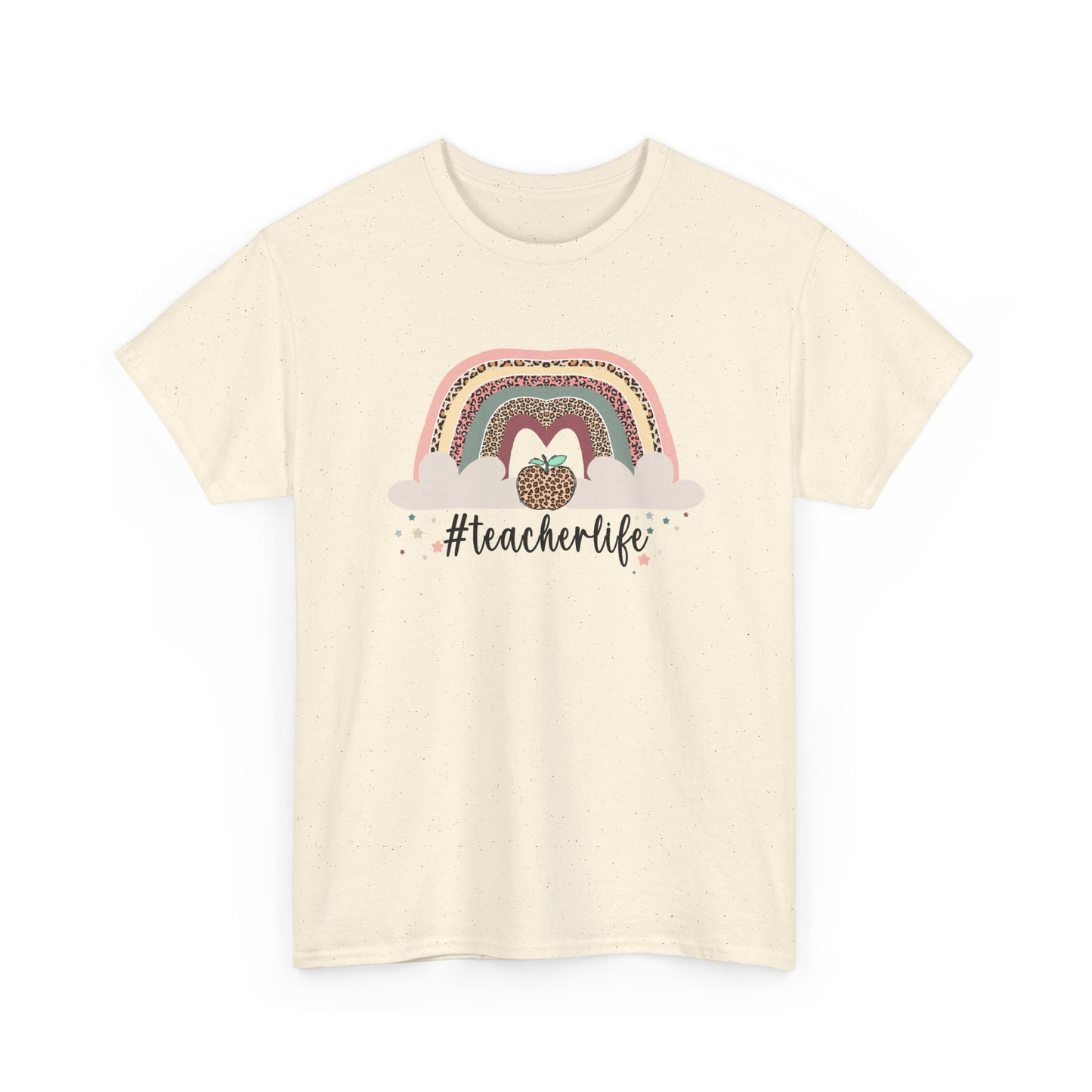 Teacher Life Rainbow T‑Shirt - Cute #teacherlife Graphic Tee for Educators