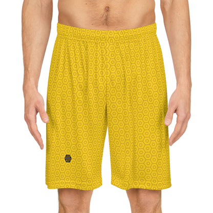 Honey Drip Shorts Solid Yellow