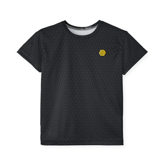 Youth Honey Drip Tee Solid Black