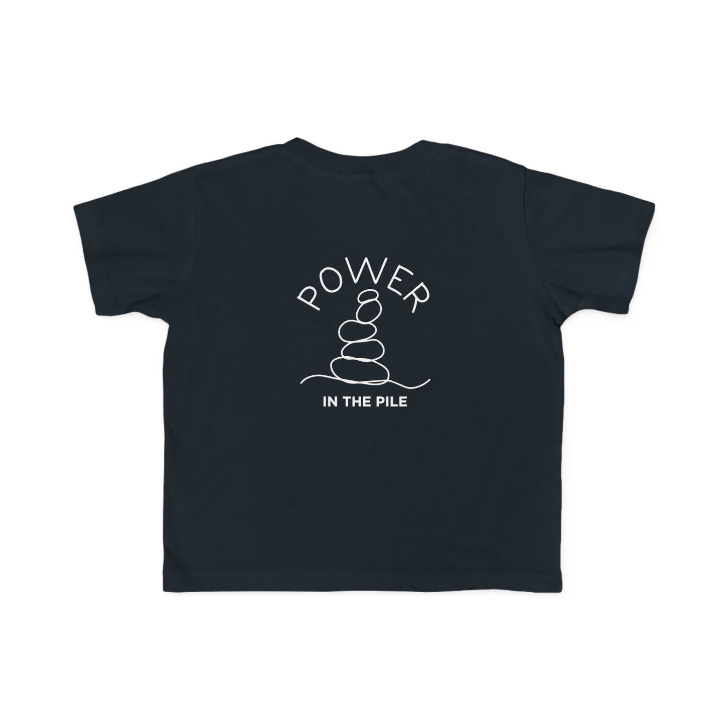 Toddlers - Basic tee - Power in the Piles - BBA