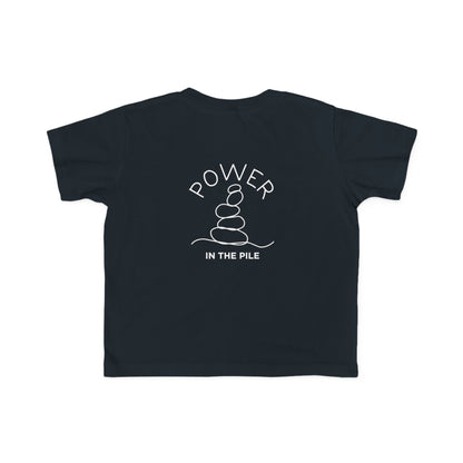 Toddlers - Basic tee - Power in the Piles - BBA